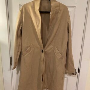 Women's Tan Coat